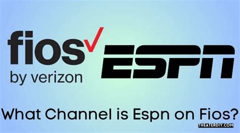 what channel is espn on fios